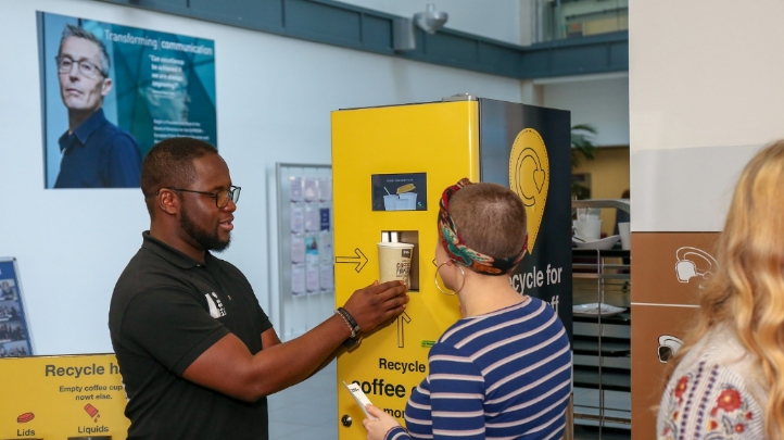 Recycling reward machines, which give users discount vouchers for depositing their empty packaging, have proven popular in Leeds